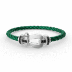 [Eternal Jewelry]FORCE LARGE HORSESHOE BLACK DIAMOND BRACELET SILVER - Image 14