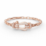 [Eternal Jewelry]FORCE LARGE HORSESHOE CLASP  METAL BRACELET - Image 6