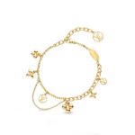 [Eternal Jewelry]BLOOMING PINK GOLD MOP BRACELET