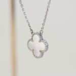 [Eternal Jewelry]CLOVER  15MM WHITE MOTHER-OF-PEARL SILVER - 图片 5