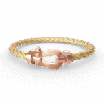 [Eternal Jewelry]FORCE LARGE HORSESHOE NO DIAMOND BRACELET ROSE GOLD - Image 4