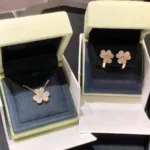 [Eternal Jewelry]FRIVOLE ROSE GOLD FLOWER DIAMOND NECKLACE - Image 3