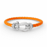 [Eternal Jewelry]FORCE LARGE HORSESHOE FULL DIAMOND BRACELET SILVER - Image 7