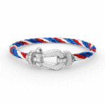 [Eternal Jewelry]FORCE LARGE HORSESHOE FULL DIAMOND BRACELET SILVER - Image 9