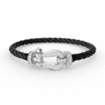 [Eternal Jewelry]FORCE LARGE HORSESHOE FULL DIAMOND BRACELET SILVER - Image 10