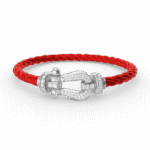 [Eternal Jewelry]FORCE LARGE HORSESHOE FULL DIAMOND BRACELET SILVER - Image 3