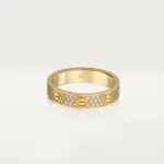 [Eternal Jewelry]LOVE RING 3.6MM DIAMOND PAVED - Image 2