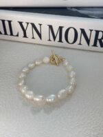 Soft Mist Collection | Twilight Baroque Pearl Bracelet - Image 2