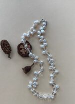 Floating Luster Collection | Baroque Pearl & Clear Quartz Necklace - Image 2