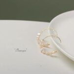 Moon Arc Baroque Earrings - Image 4
