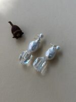 Luminous Crystal Pearl Earrings - Image 2