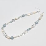 Deep Sea Blue Tones · Blue Crystal Secret Necklace