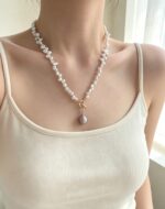 Twilight Purple Baroque Haute Couture Necklace