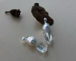 Luminous Crystal Pearl Earrings - Image 3