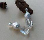 Luminous Crystal Pearl Earrings - Image 4