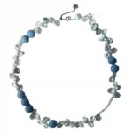 Deep Ocean Blues · Tidal Light Necklace